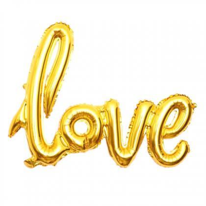 *FREE SHIPPING* 104cm Letter LOVE S..