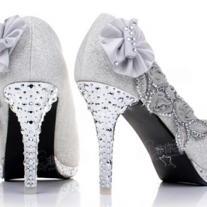 Wedding Shoes Diamond Princess Wedd..