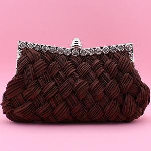 92048 Elegant Satin Banquet Bag Met..