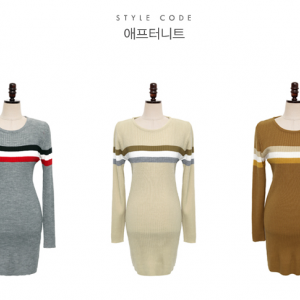 Korean Style Grey Beige Red Cute Te..