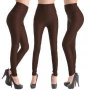 Sexy Women Faux Leather Stretch High Waist Leggings Pants Tights 4 Size 19 Colors
