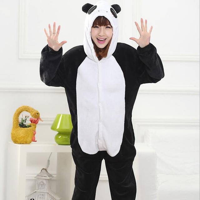 *FREE SHIPPING* Panda Pajamas Animal Stitch Unicorn Panda Bear Koala Pikachu Onesie Adult Unisex Cosplay Costume Sleepwear For Men Women 2013771880