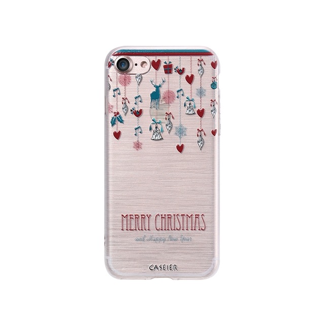 *Free Shipping* Phone Case For iPhone 7 8 Plus Soft TPU Merry Christmas Cover For iPhone 7 8 Plus Relief Silicone Winter phone Case Capa 32792625841