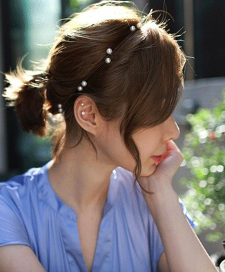 Free Shipping Elastic Band Bracelet Summer Style Hair Accessories