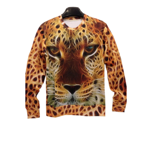 Winter Women/Men Space print Galaxy hoodies Sweaters Pullovers panda/tiger/cat animal 3D Sweatshirt Tops T Shirt