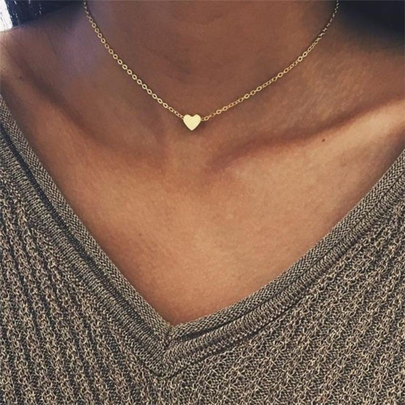 High Quality Clavicle Chain Jewelry Gold Silver Color Bird Pigeon Hearts Stars Choker Necklaces for Women Daily Collares 1005001928648907