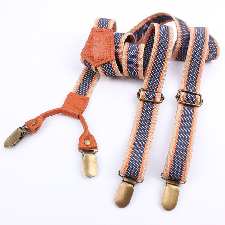 *Free Shipping* New Unisex Elastic Vintage Suspenders Fashion Adjustable Pants Braces for Men and Women