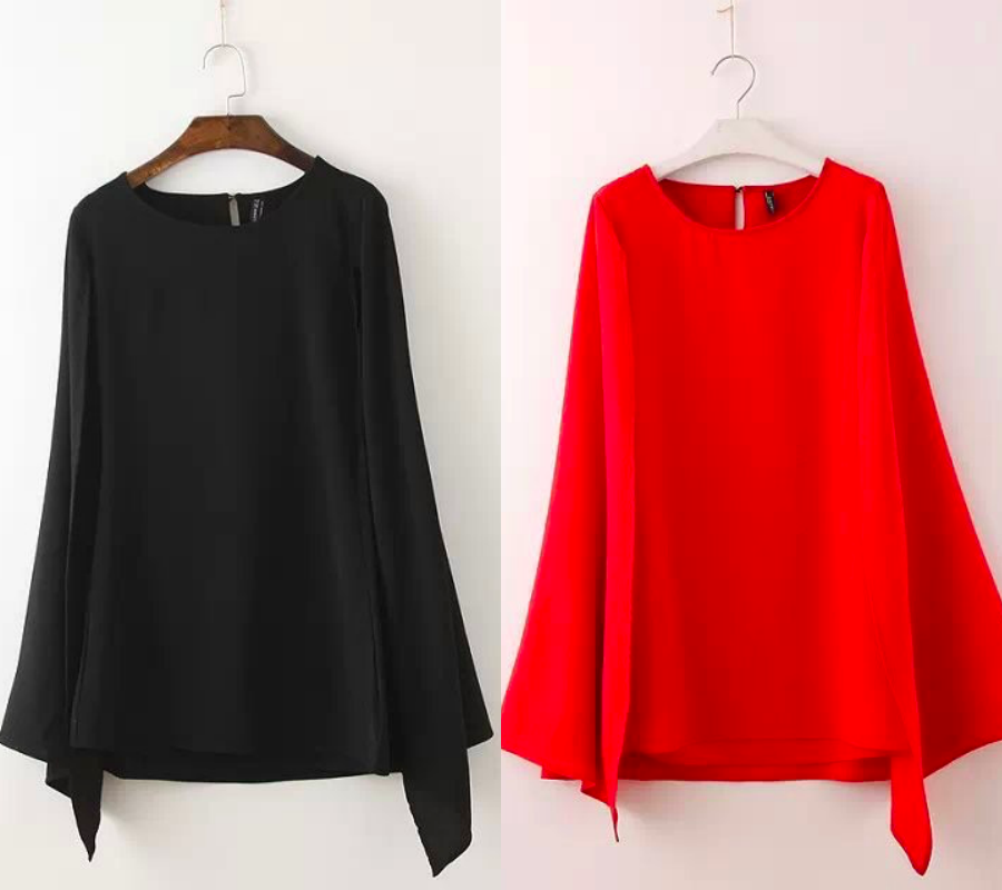 *Free Shipping* Women's Temperament Red Cape Dress Fashion Ladies Sexy ...