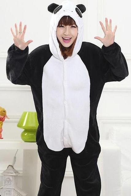 *FREE SHIPPING* Panda Pajamas Animal Stitch Unicorn Panda Bear Koala Pikachu Onesie Adult Unisex Cosplay Costume Sleepwear For Men Women 2013771880