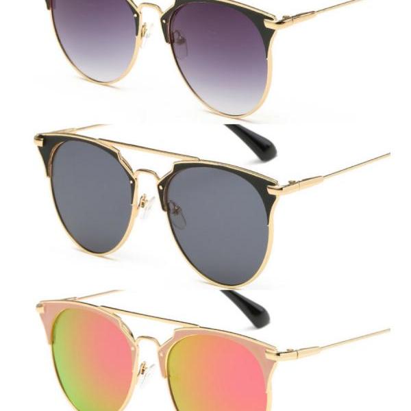 Outdoor Fashion High Quality Women Cat Eye Sunglasses Newest Trendy ...