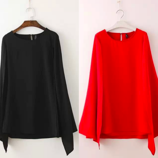 *Free Shipping* Women's Temperament Red Cape Dress Fashion Ladies Sexy ...