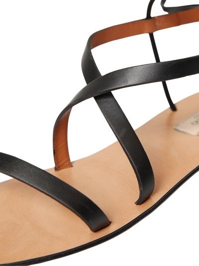 black flatform gladiator sandals